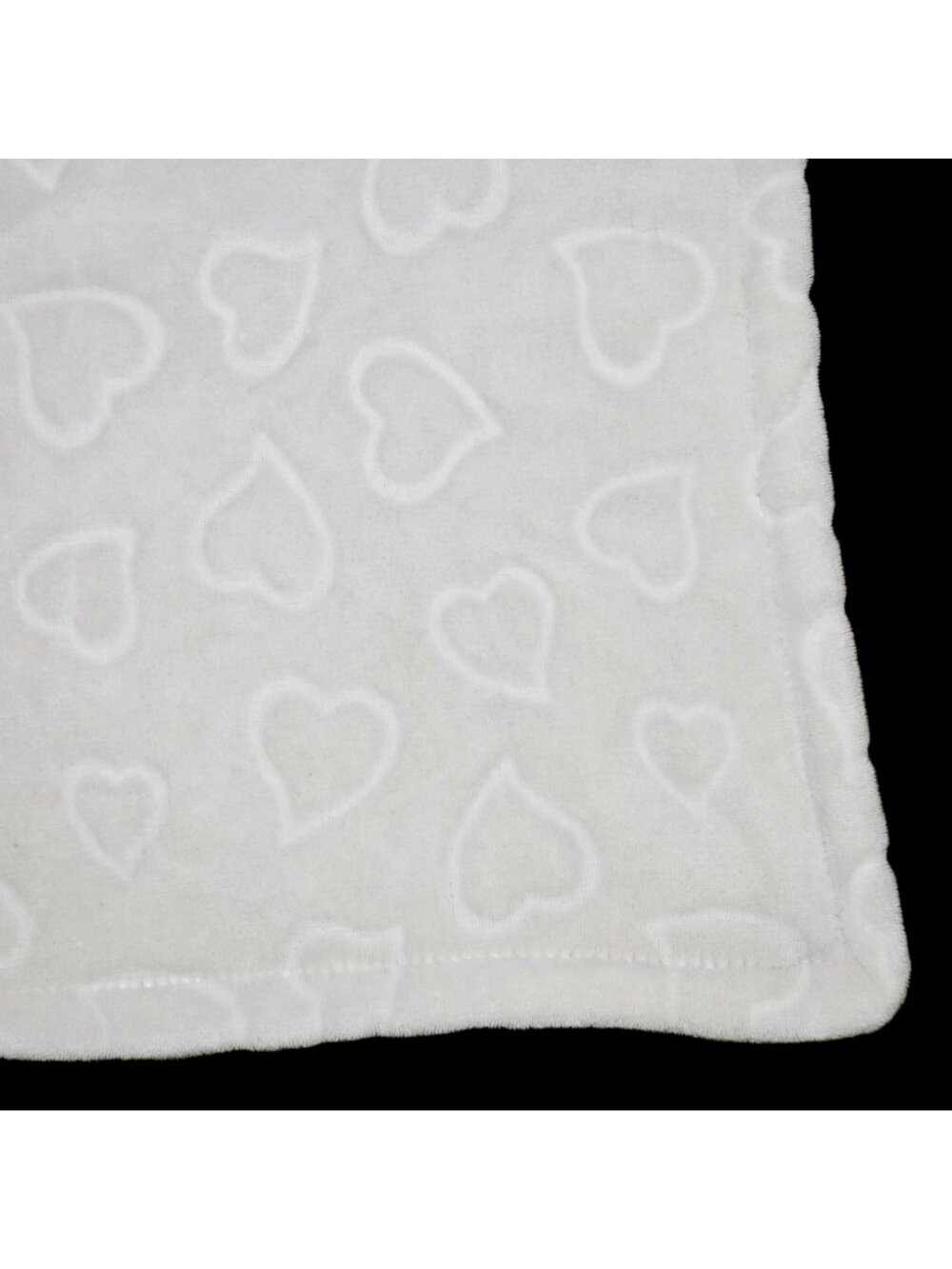 Tahari‎ Baby Blanket Hearts Light Pink Baby Girl Plush